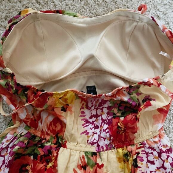 Snap Mini Floral Dress - Picture 5 of 7